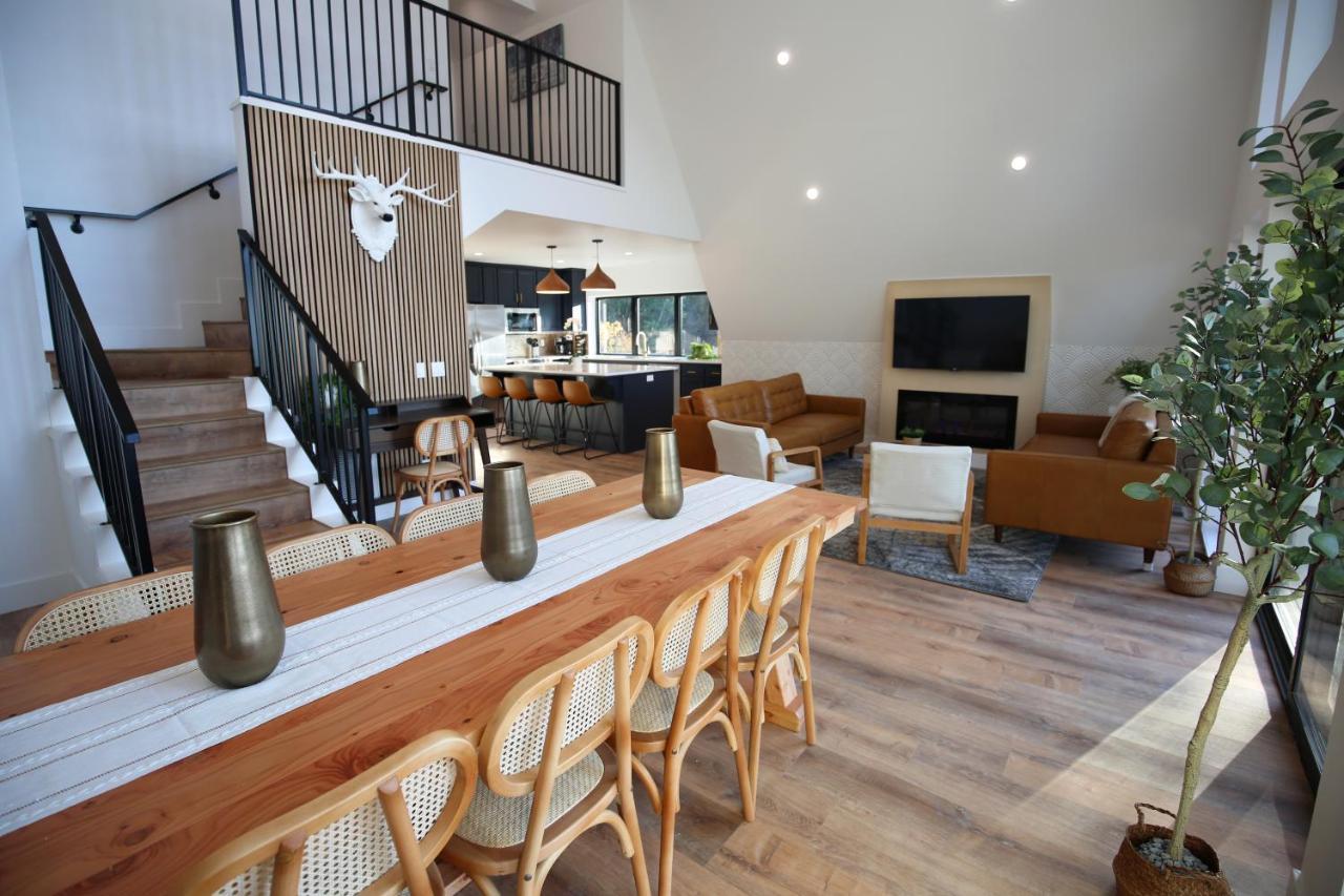 High End A-Frame - Hot Tub - Awesome Views - Yosemite - Electric Vehicle Friendly - Sleeps 10 Villa Oakhurst Luaran gambar